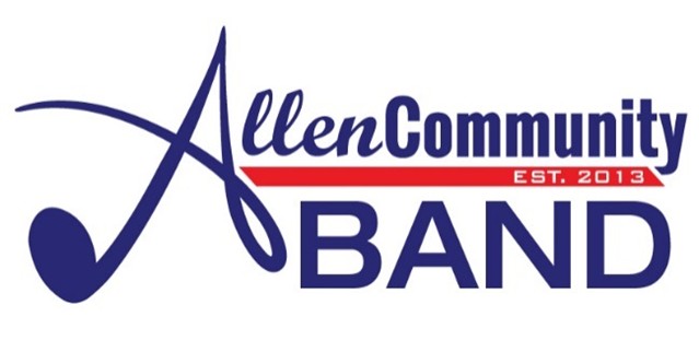 image showing the logo for the Allen Community Band