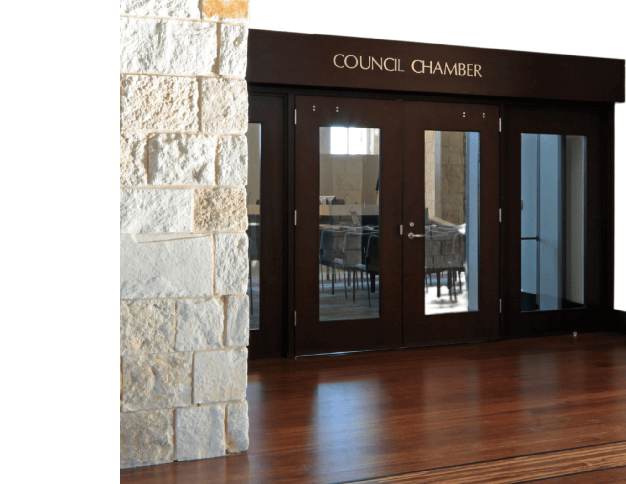 Image of exterior of the Fairview Town Council chambers